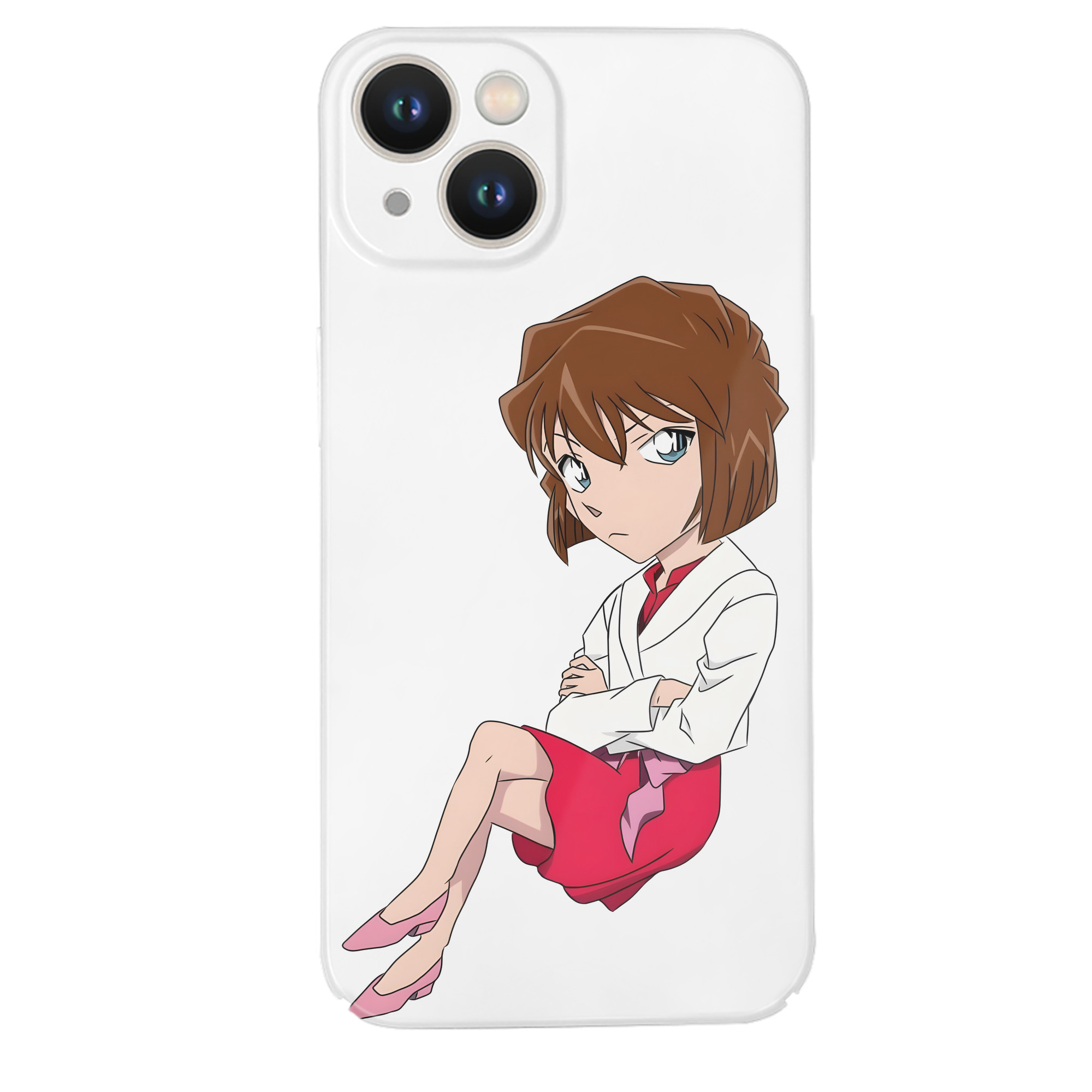 （画像用） 名探偵コナン 灰原 哀 はいばら あい Detective Conan Anita Hailey、Vi Graythorn Haibara Ai 【iPhone 14シリーズ対応】ハードケース